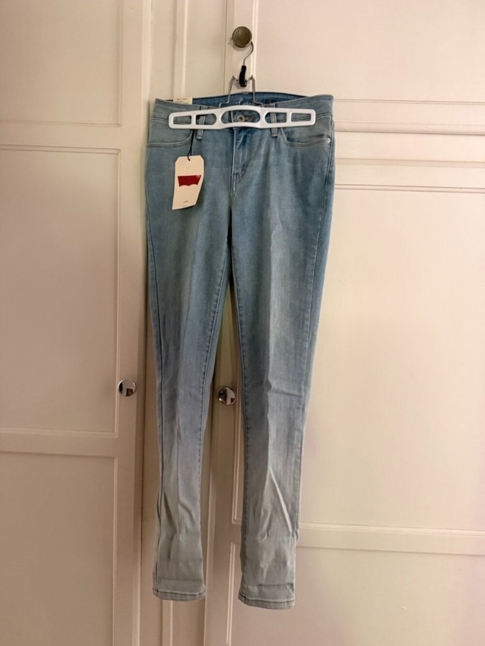 Levi’s Legging Ankle Jeans 26x30 Light Wash Stretch Denim NWT